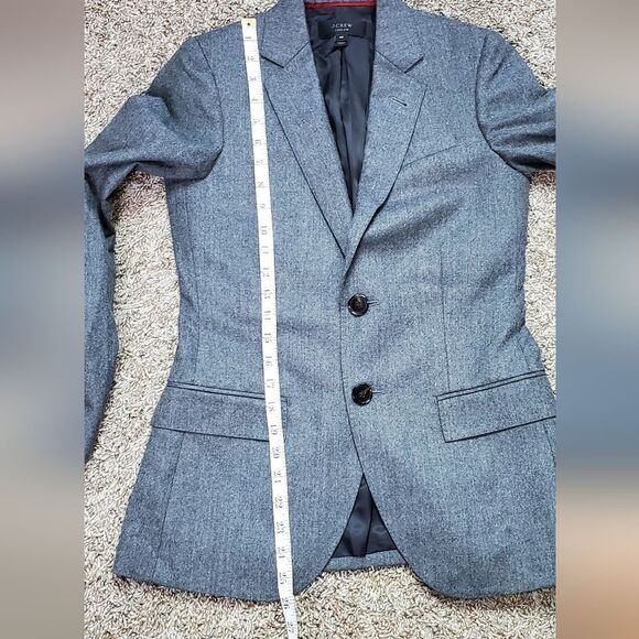 J. Crew Gray Wool Ludlow Blazer - Picture 4 of 9